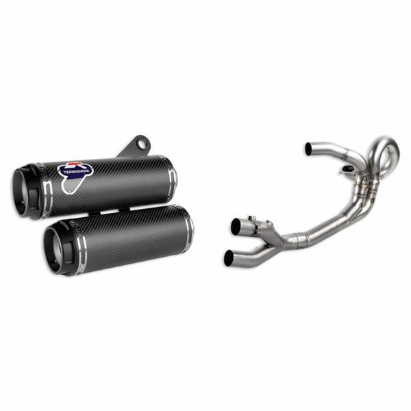 thumbnail image 2 of Ducati Hypermotard 796/1100 2-1 Arrow Mount Exhaust – Genuine 96761308B, Italy 2 of 5