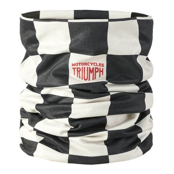 Tour De Cou Triumph Grip Laguna - Noir, Taille Unique - 95% Polyester, 5% Nylon - Logo Triumph Brodé - Pour Motards
