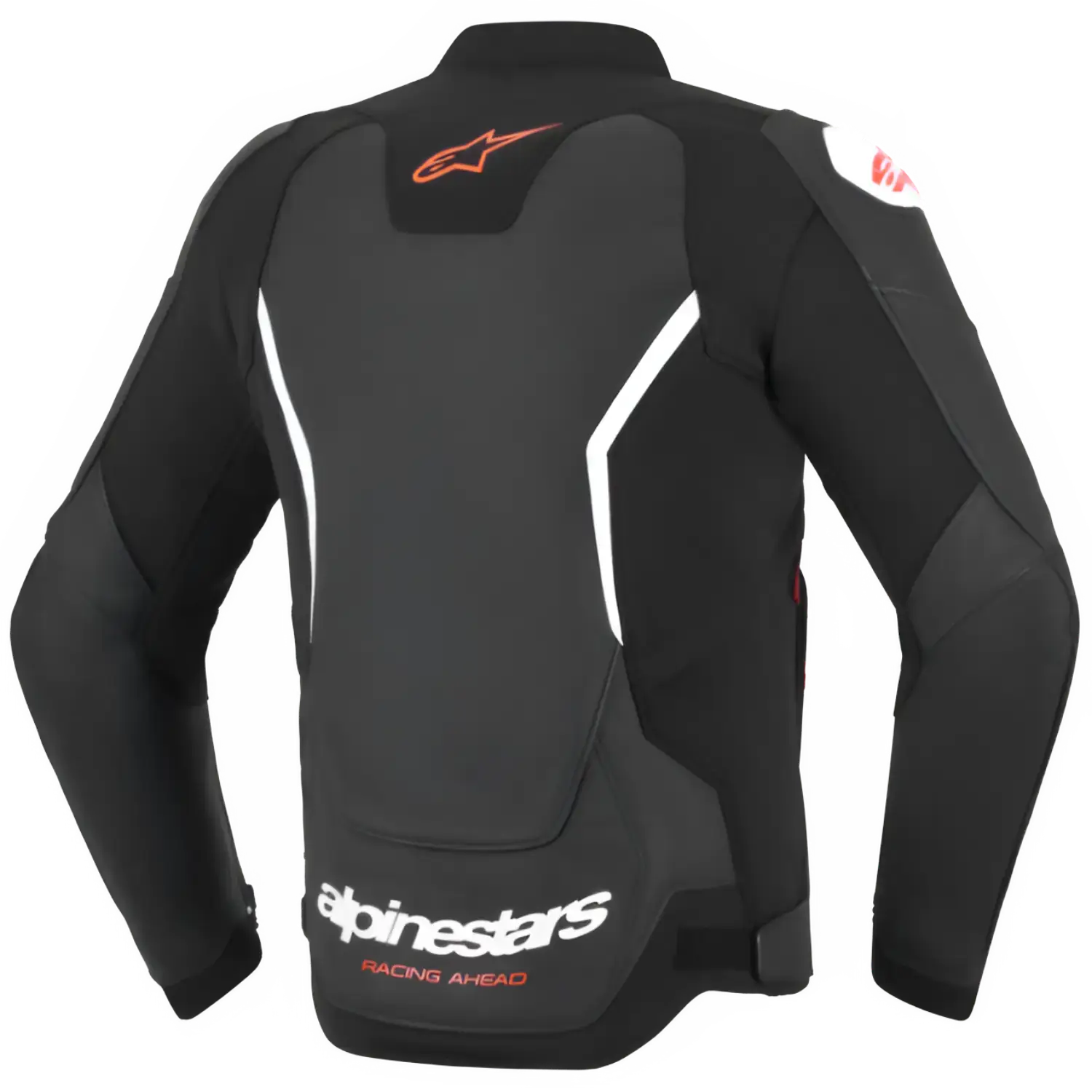Alpinestars GP Force V2 Leather Jacket Black/White | Laguna Direct