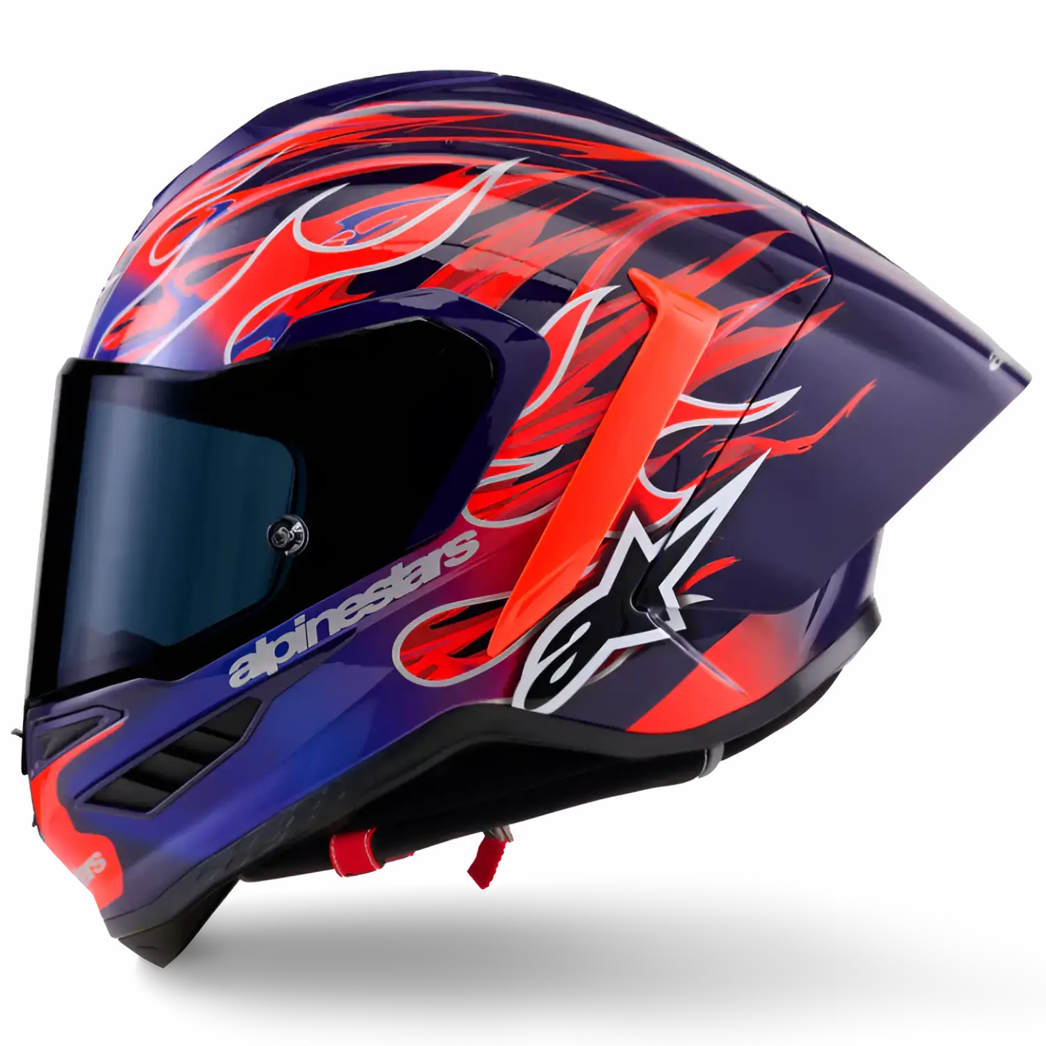 Alpinestars Supertech R10 Flyte Helmet Purple / Red / Glossy | Laguna ...
