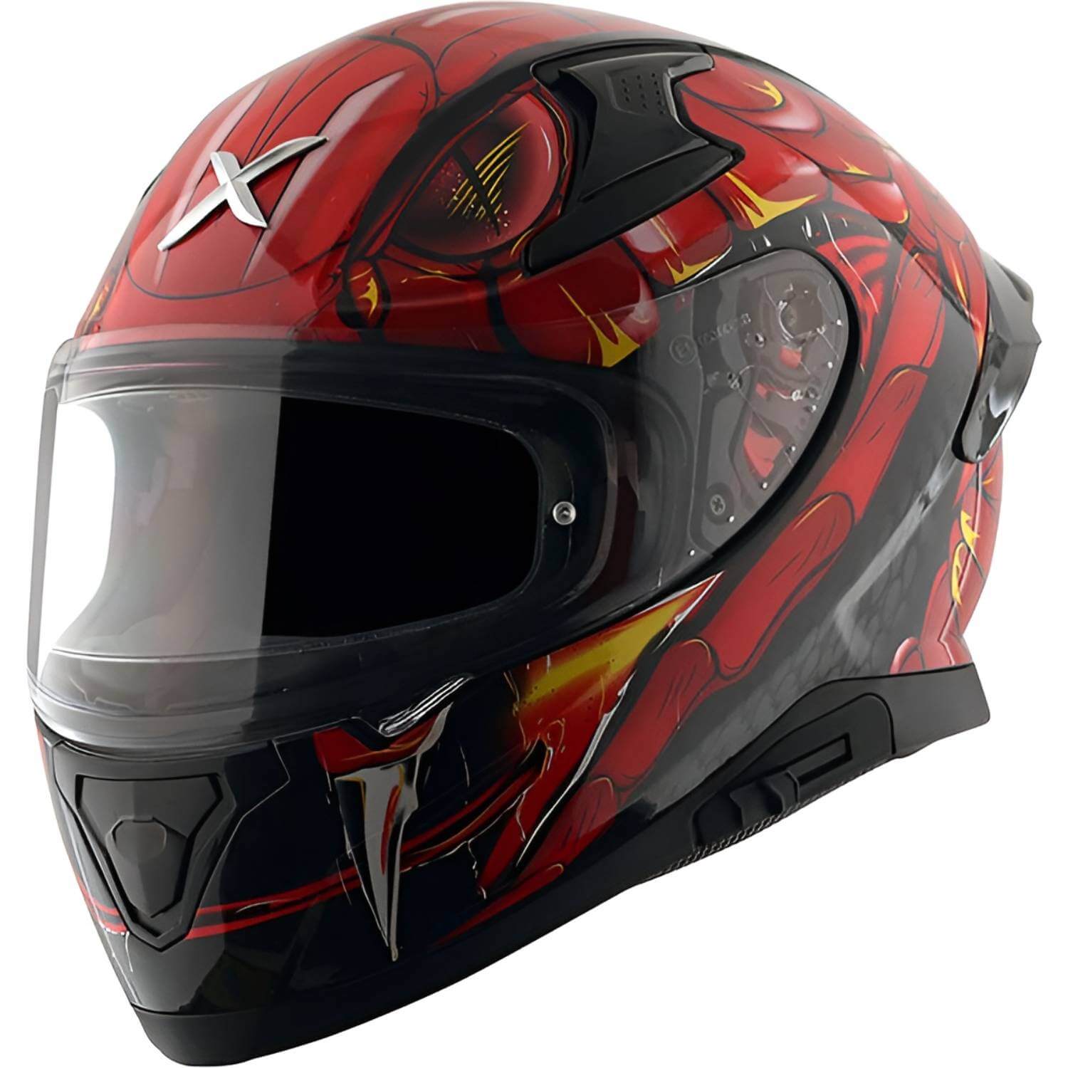 apex motorcycle helmets B2 Racing Helmet M and L Apex Helmet Axor Vivid Glossy
