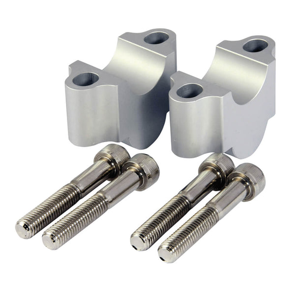 Bike It Aluminium CNC 30mm Bar Riser - 22.2mm Bar Fitment | Laguna Direct