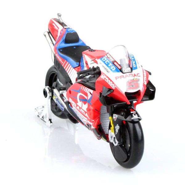 Maisto Modellmotorrad 1:18 Pramac Racing Zarco – Sammler-Miniatur