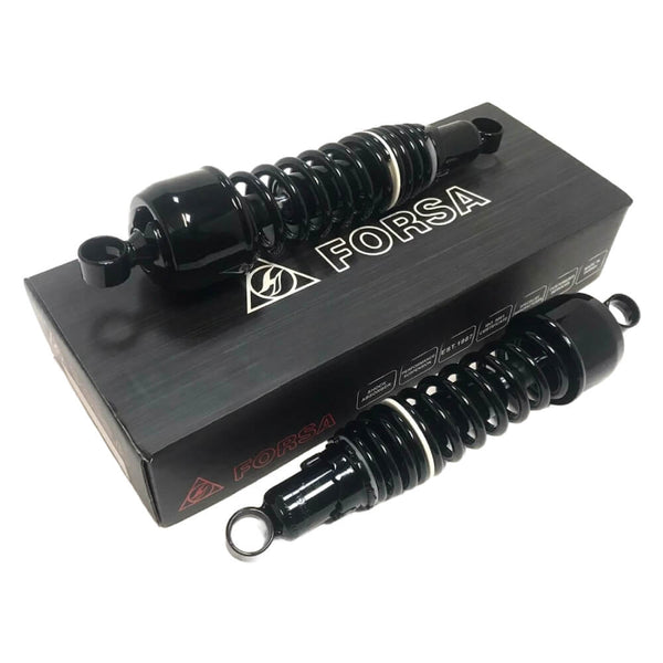 Forsa Twin Shock Type 7 Black / Black 325mm - Dual Spring | Laguna Direct
