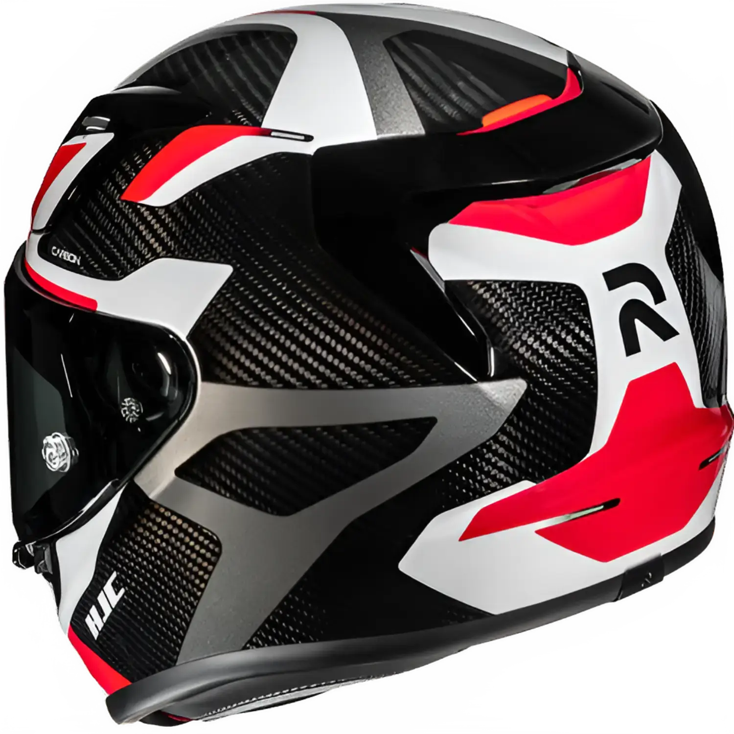 HJC RPHA 12 Carbon Xentra MC1 Red | Laguna Direct