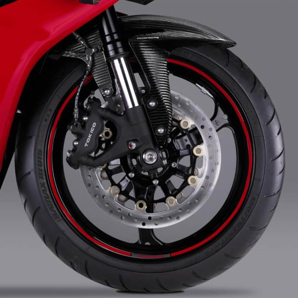 Whill Sticker Honda Wheel Sticker Set Red 08F84-MFJ-820A | Laguna Direct