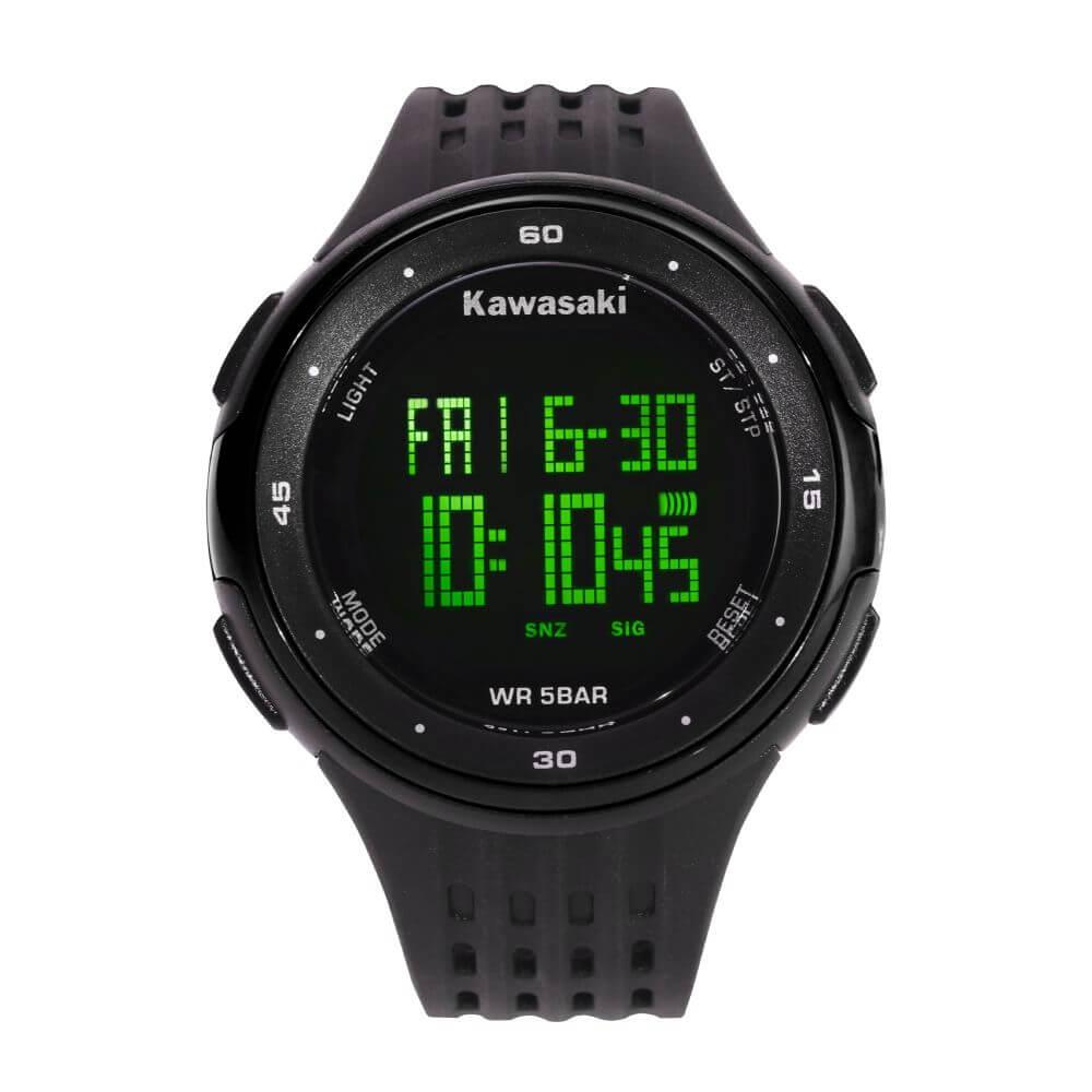 Kawasaki Digital Watch Black | Laguna Direct