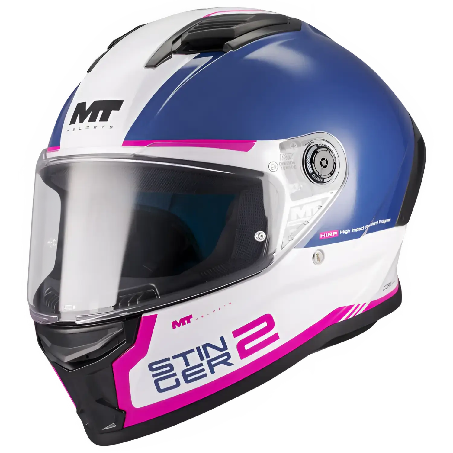 MT Stinger 2 Core A8 Helmet Navy White Pink | Laguna Direct