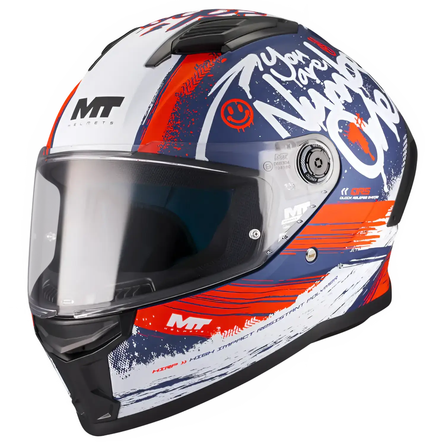 MT Stinger 2 Youth Rocket C17 Helmet Matt Blue / Red / White – Laguna ...