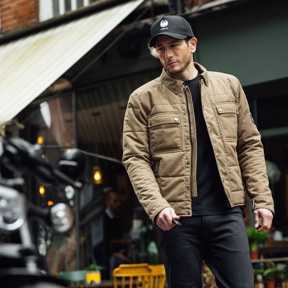 Merlin Riding Jacket Merlin Codsall Baffle Riding Jacket Tan | Laguna Direct