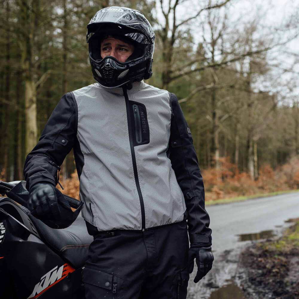 Merlin Mesh Jacket Merlin ReflectPro Mesh Jacket Grey | Laguna Direct