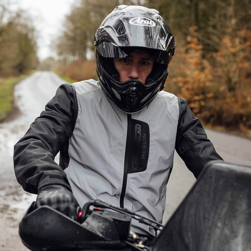 Merlin Mesh Jacket Merlin ReflectPro Mesh Jacket Grey | Laguna Direct
