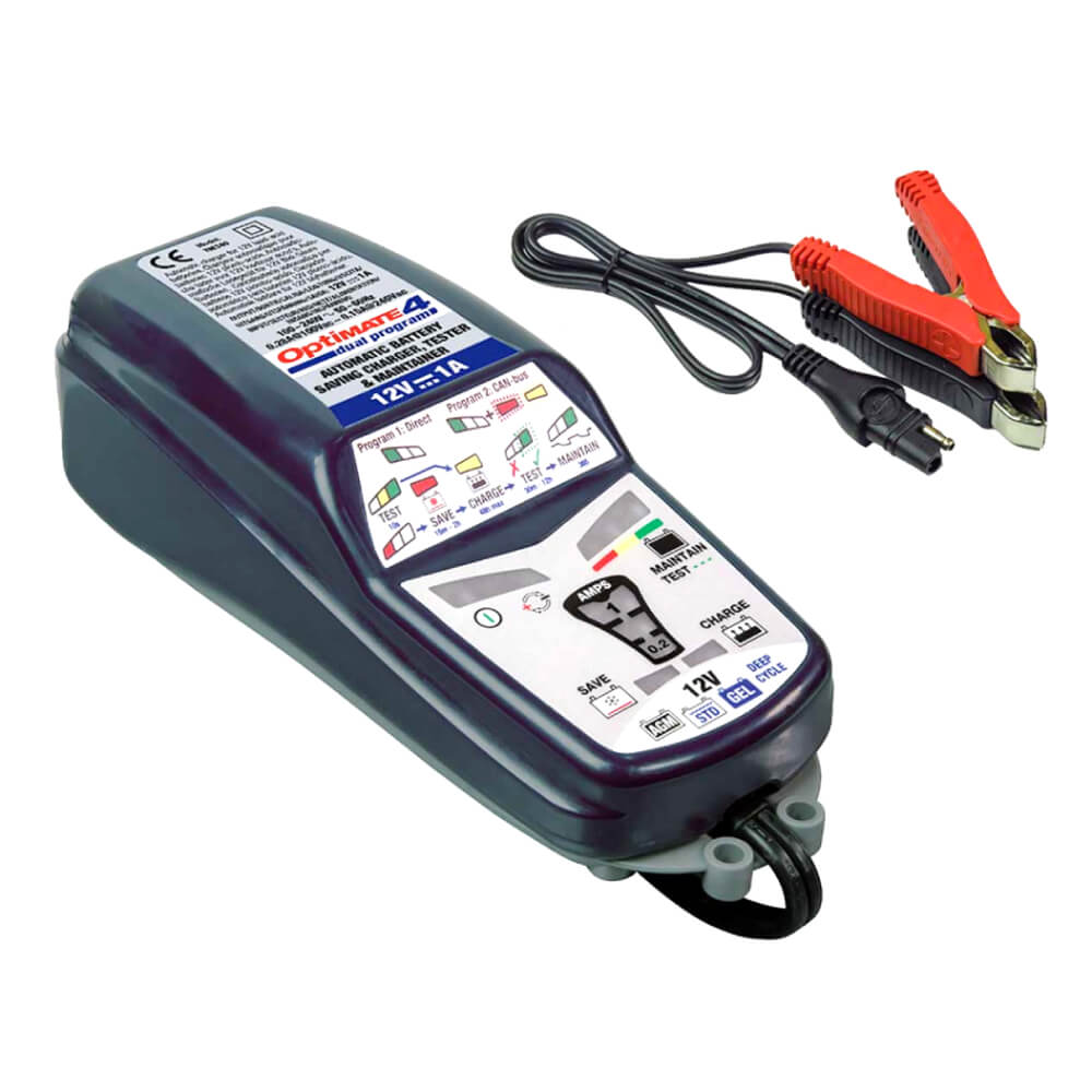 Optimate 4 Dual 12 Volt Battery Charger Tester