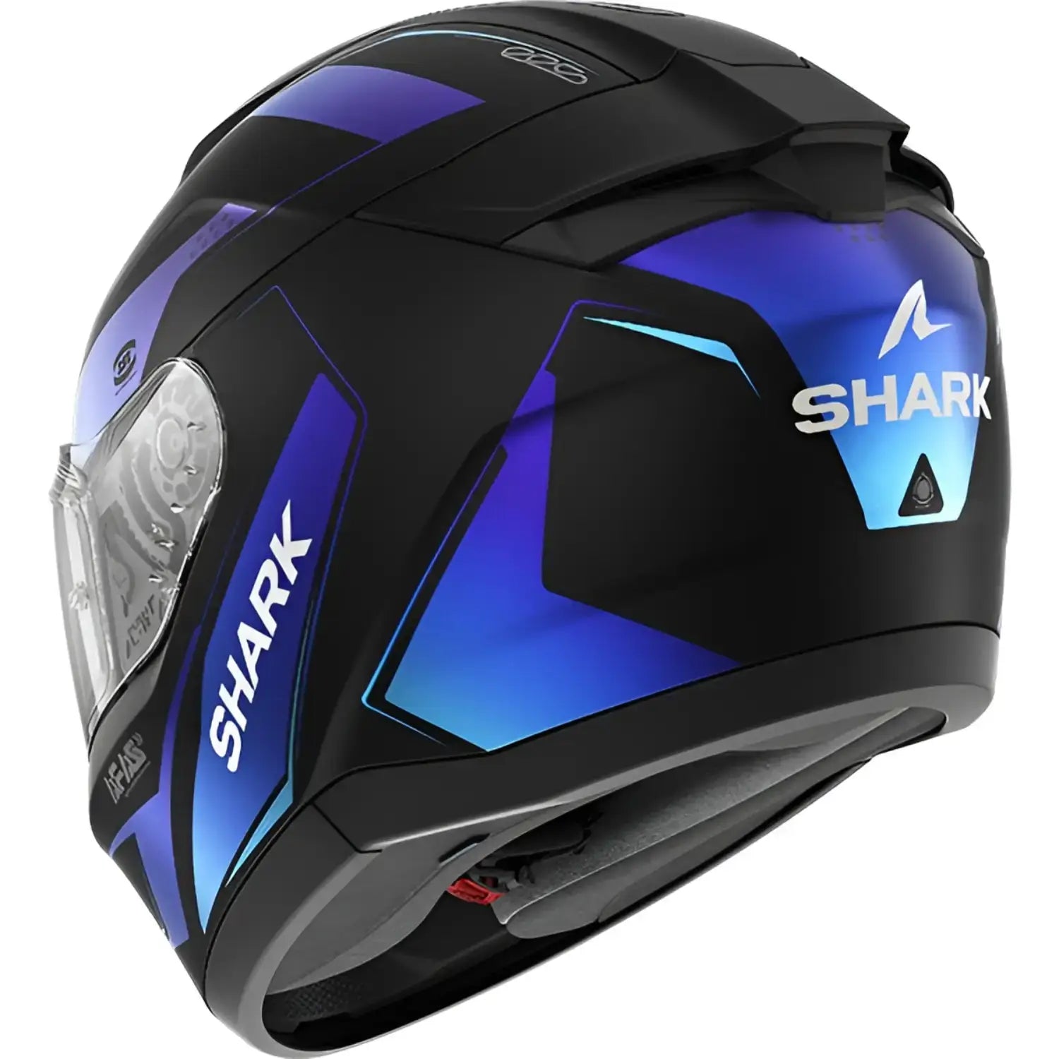 Shark Ridill 2 Mekarium Mat KBB Helmet - Black/Blue | Laguna Direct