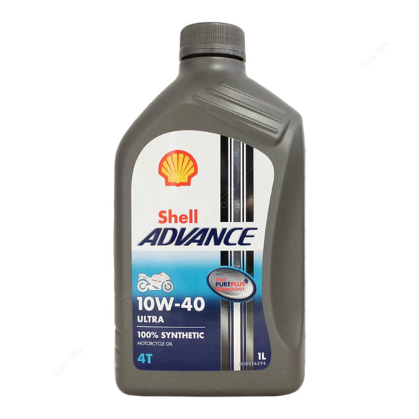 Shell Advance 4T 10W-40 Ultra Motor Oil (1L) | Laguna Direct