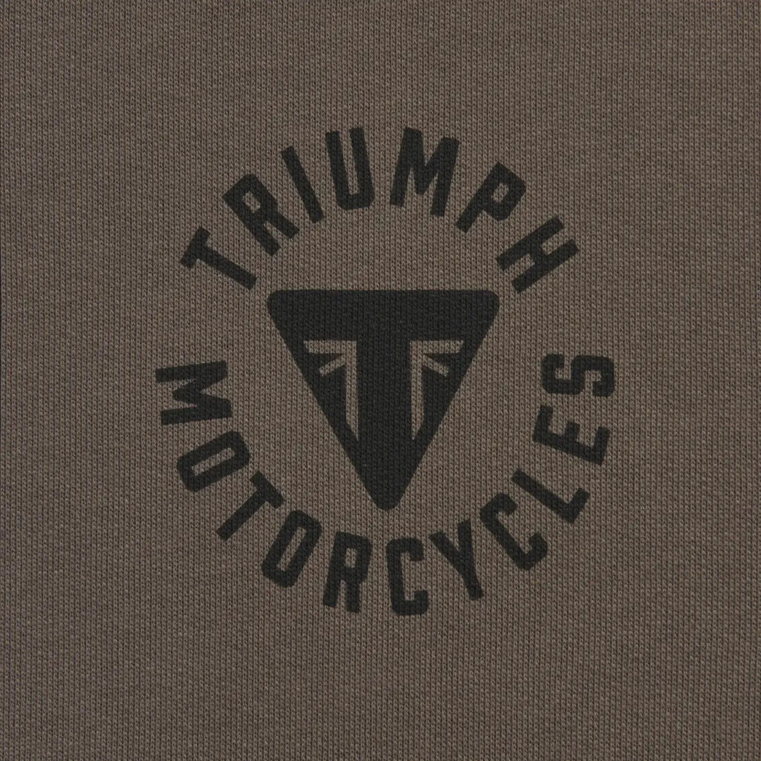 Triumph Digby Full Zip Hoodie Iron/Black | Laguna Direct