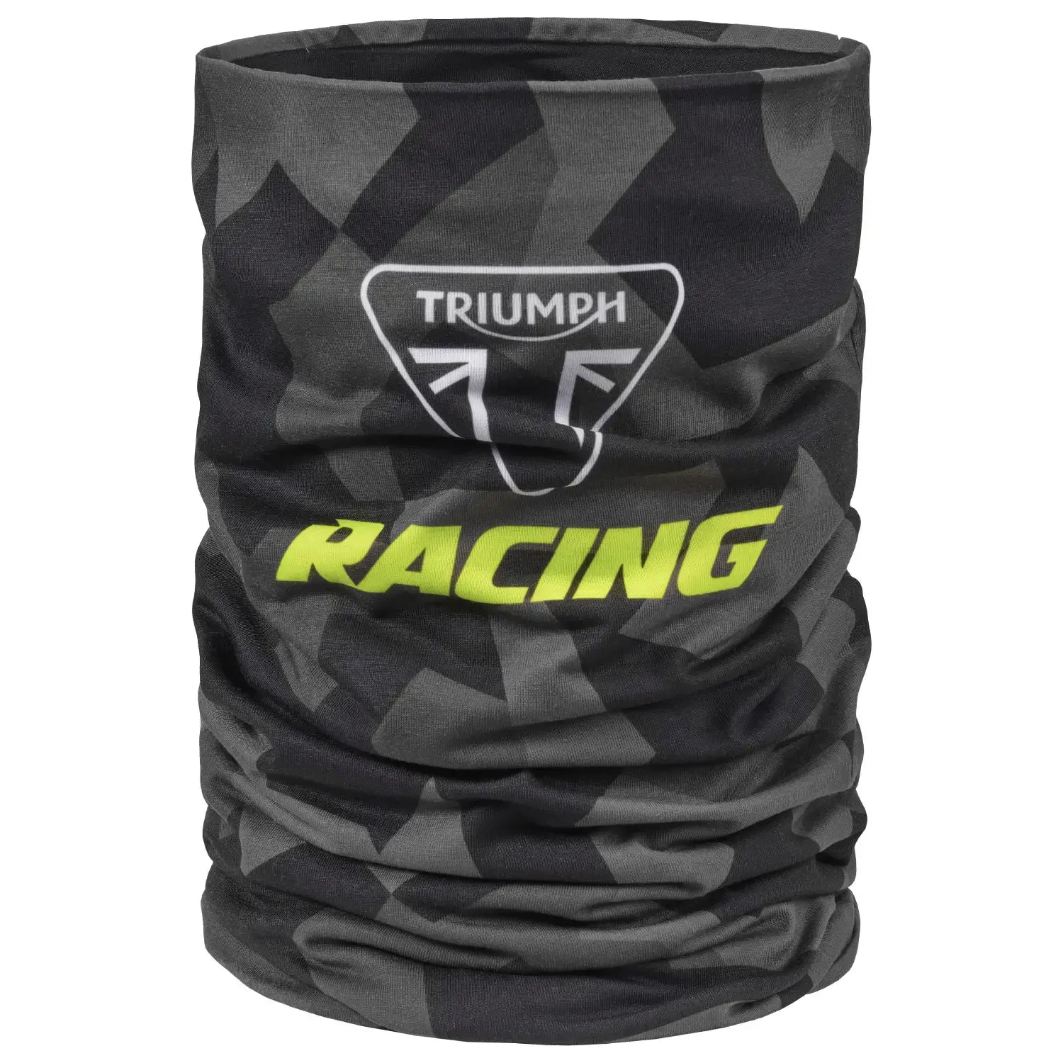 Triumph Racing Camo Neck Tube Black/Fluro | Laguna Direct