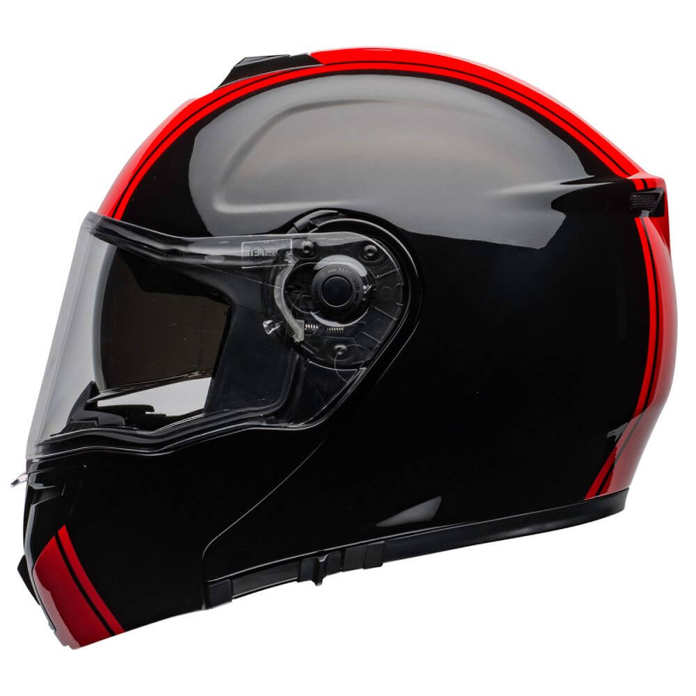 Helmet Ribbon Size Bell SRT Modular Helmet Ribbon Black / Red | Laguna Direct