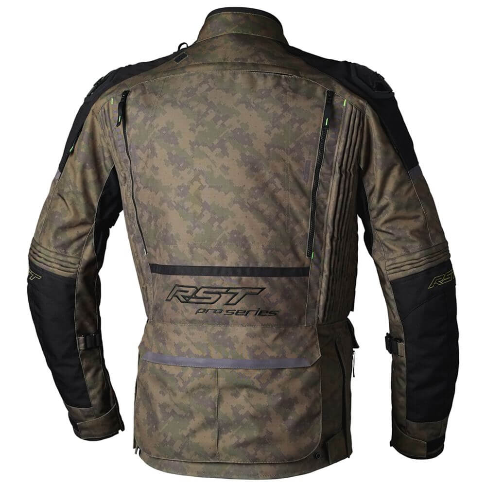 RST Alpha IV CE Mens Textile Motorcycle Jacket Red