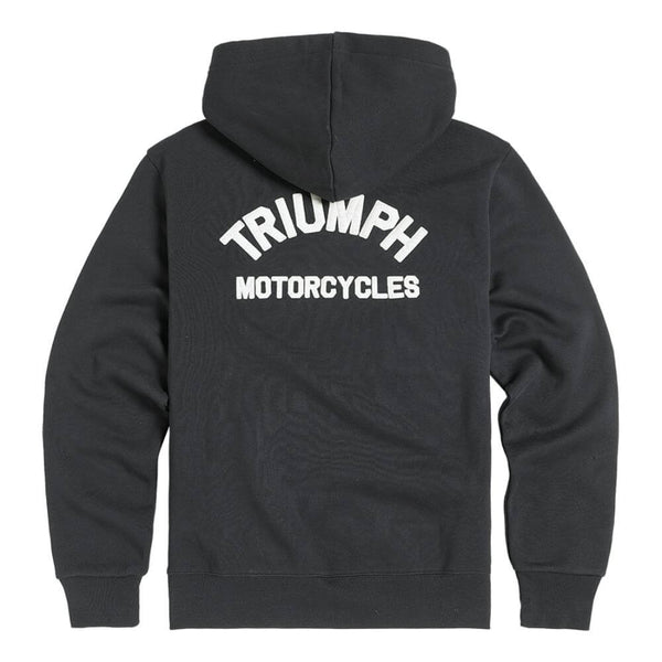 Triumph Motorcycles Dolan Full Zip Sweat Black | Laguna Direct