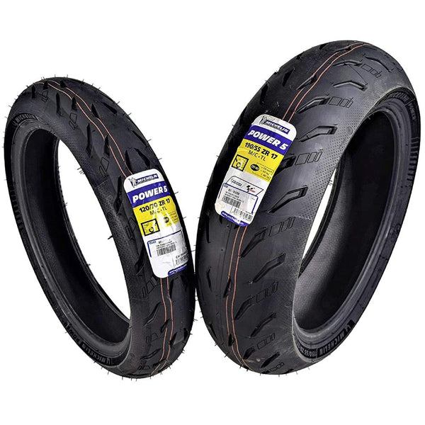 Michelin Power 5 Motorcycle Tyres | Laguna Direct